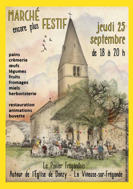 Marché nocturne de Donzy-le-National